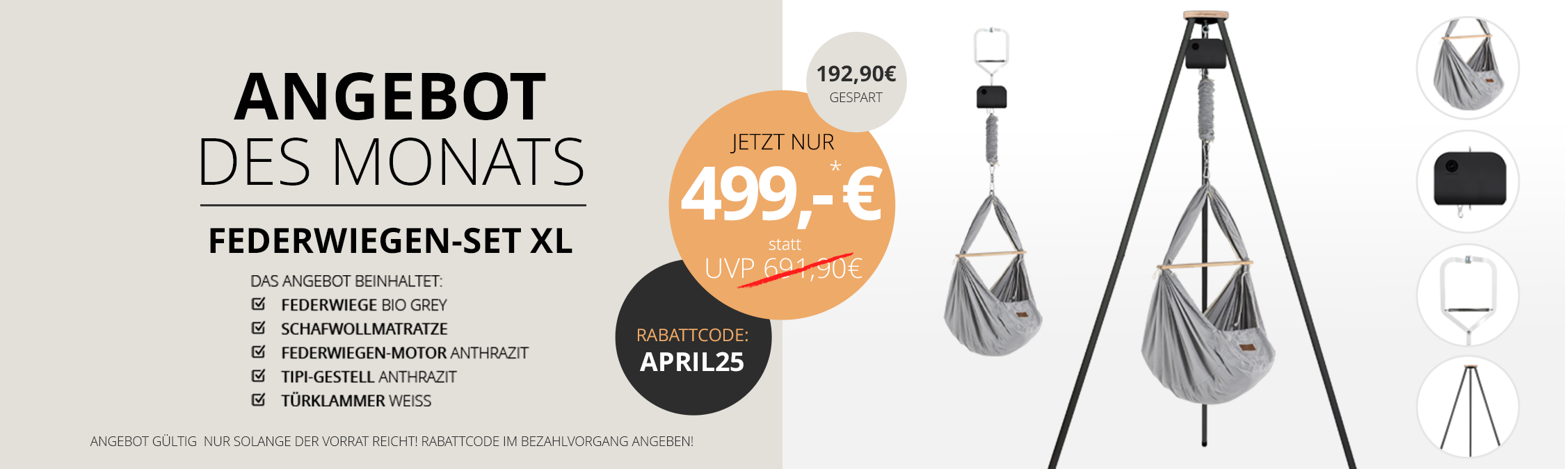 Angebot des Monats