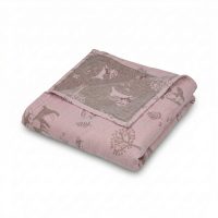 Babydecke Musselin Wild 120x120cm