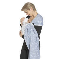 RingSling Hybrid Musselin Ankerliebe