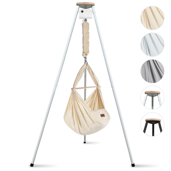 Federwiege mit Tipi und Motor