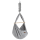 Federwiege mit Tipi Bio Grey Anthrazit Schafwolle