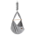 Federwiege mit Tipi und Motor Bio Grey Schafwolle Weiß Motor Weiß