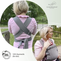 Aurora Silvergrey - Sommertrage aus Musselin