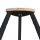 Federwiege mit Tipi und Motor Bio Grey Schafwolle Anthrazit Motor Anthrazit