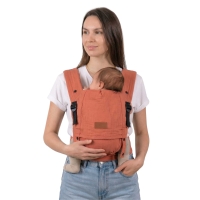 Aurora Terracotta - Babytrage aus Musselin