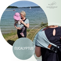 Speedy Eucalyptus - Sommer Hüfttrage aus Musselin