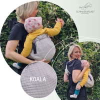 Speedy Koala - Hüfttrage aus Musselin