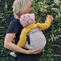 Speedy Koala - Sommer Hüfttrage aus Musselin