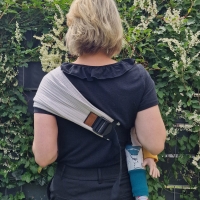 Speedy Koala - Sommer Hüfttrage aus Musselin